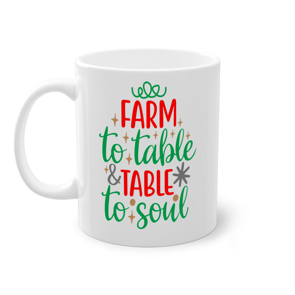 farm to table & table to soul style 209#- christmas-Mug / Coffee Cup
