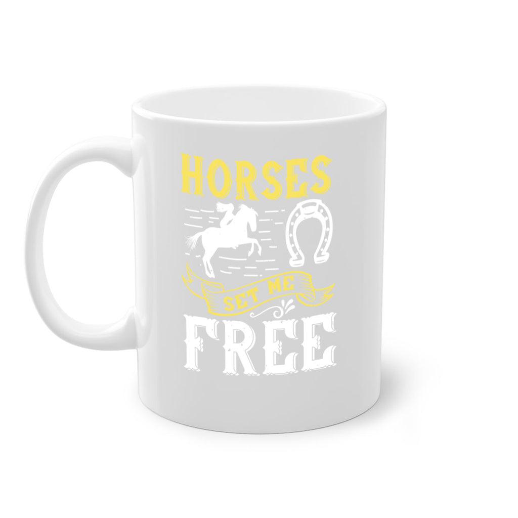 horses set me free Style 39#- horse-Mug / Coffee Cup
