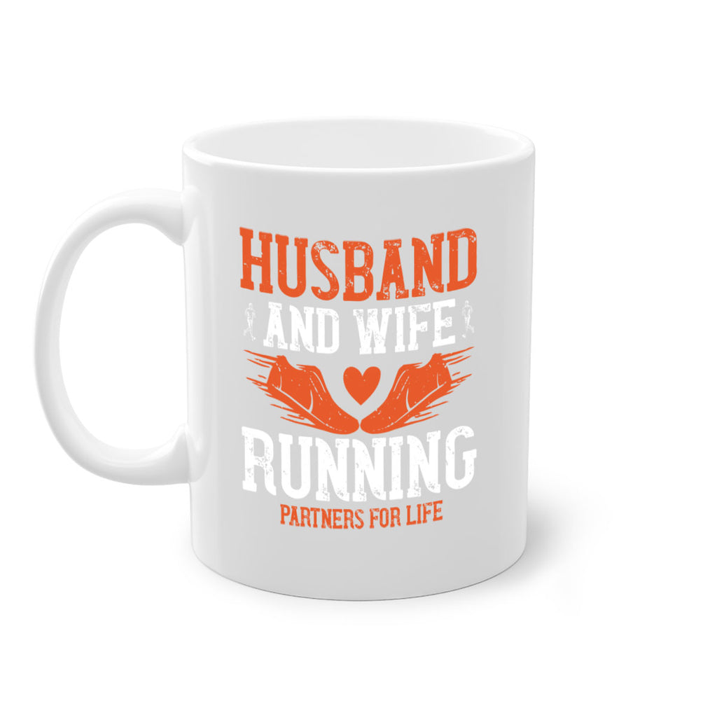 husband and wife running partners for life 41#- running-Mug / Coffee Cup