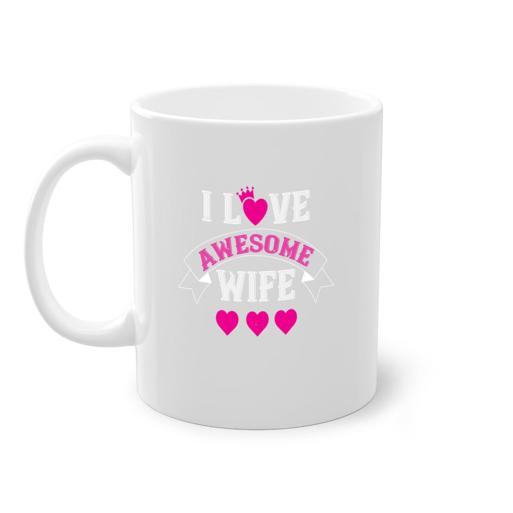 i love awesome wife 57#- valentines day-Mug / Coffee Cup
