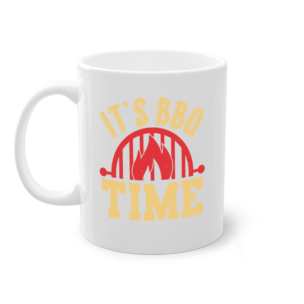 its bbq time 32#- bbq-Mug / Coffee Cup