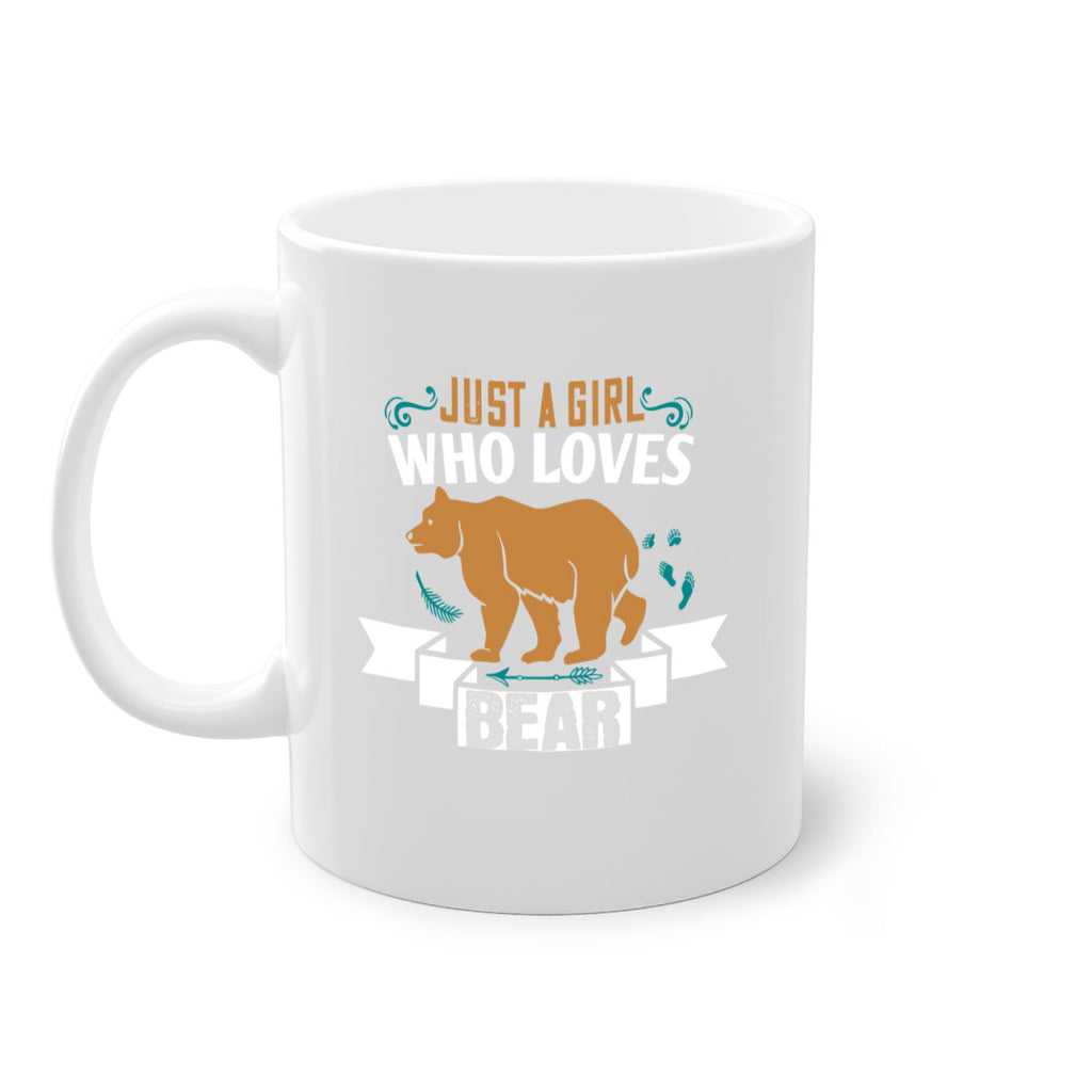 just a girl who loves bear 19#- bear-Mug / Coffee Cup