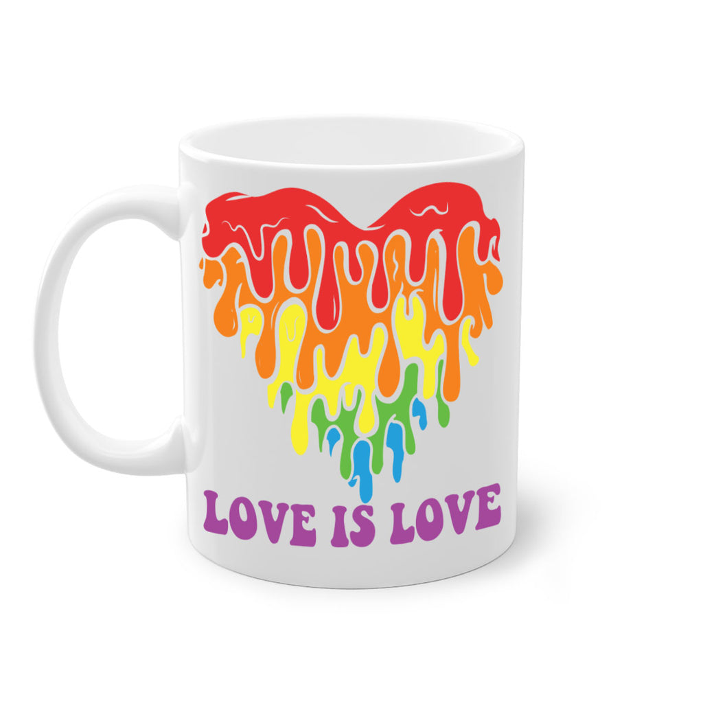love is love rainbow ice lgbt 85#- lgbt-Mug / Coffee Cup