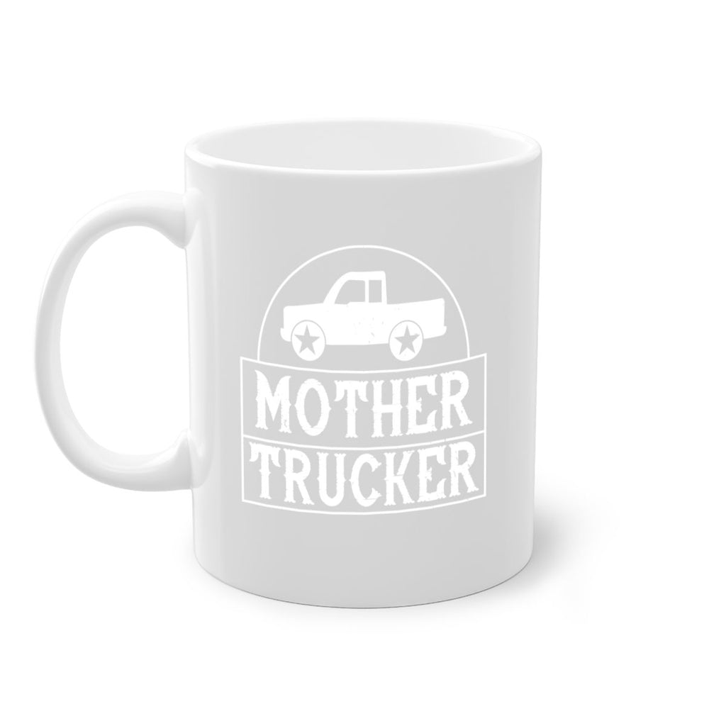 mother trucker Style 30#- truck driver-Mug / Coffee Cup