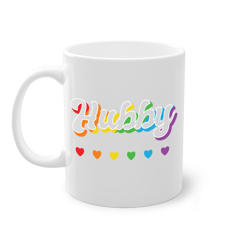 rainbow hubby lgbtq pride lgbt 29#- lgbt-Mug / Coffee Cup
