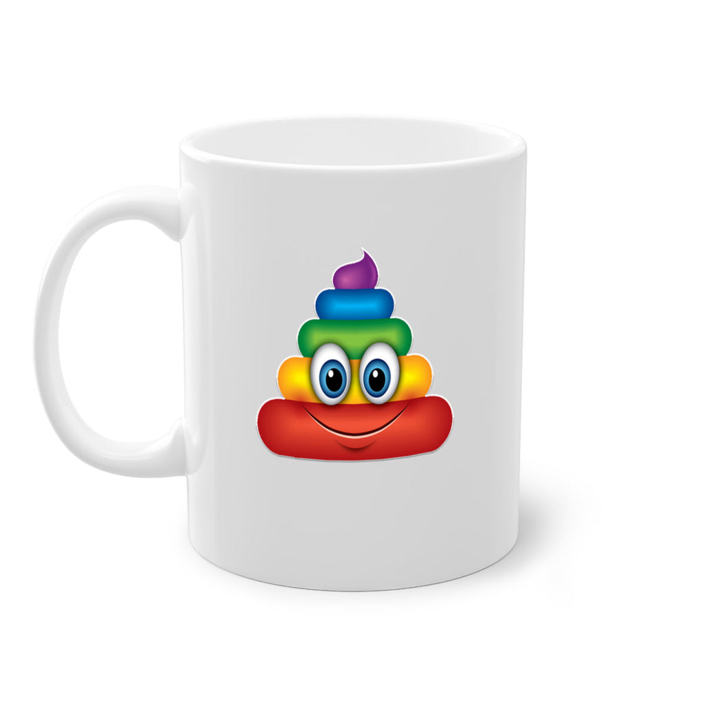 rainbow poop emoji 4#- lgbt-Mug / Coffee Cup