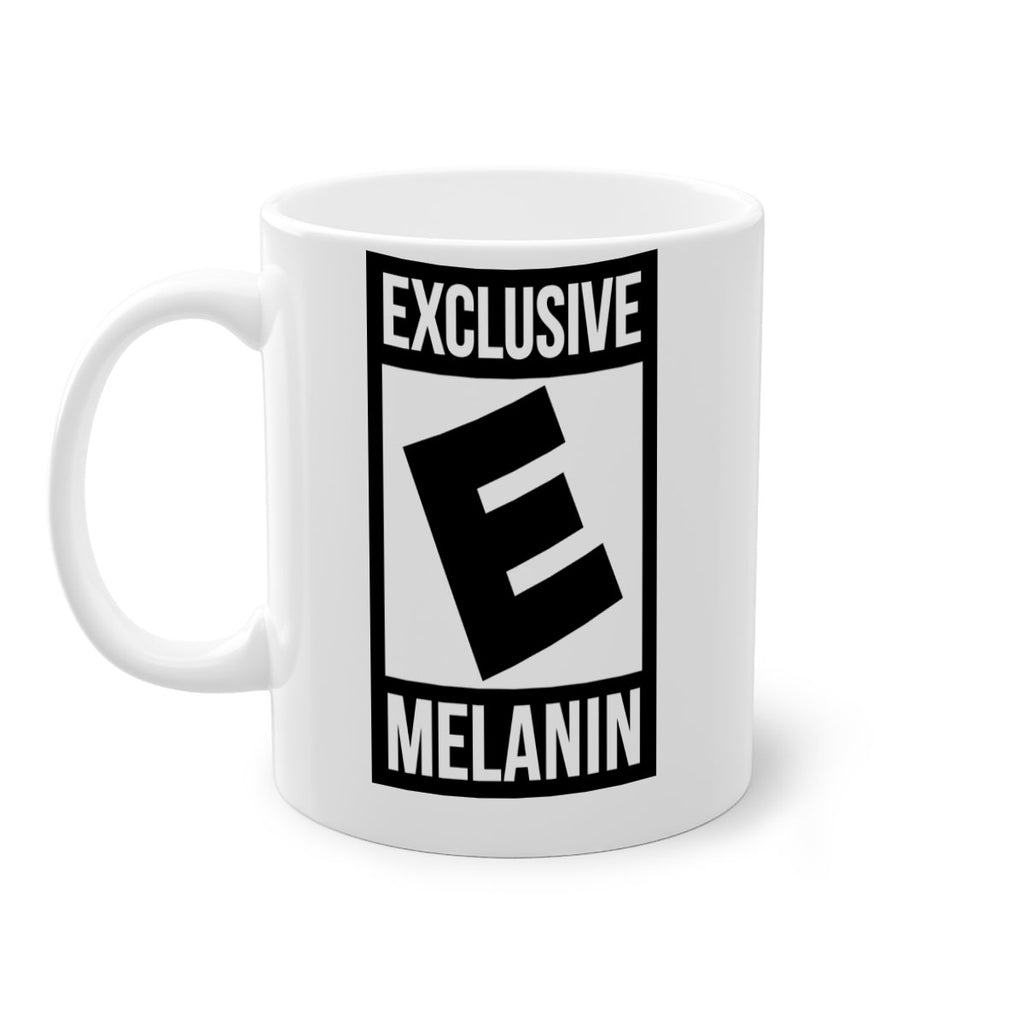 rated exclusive melanin 46#- black words - phrases-Mug / Coffee Cup