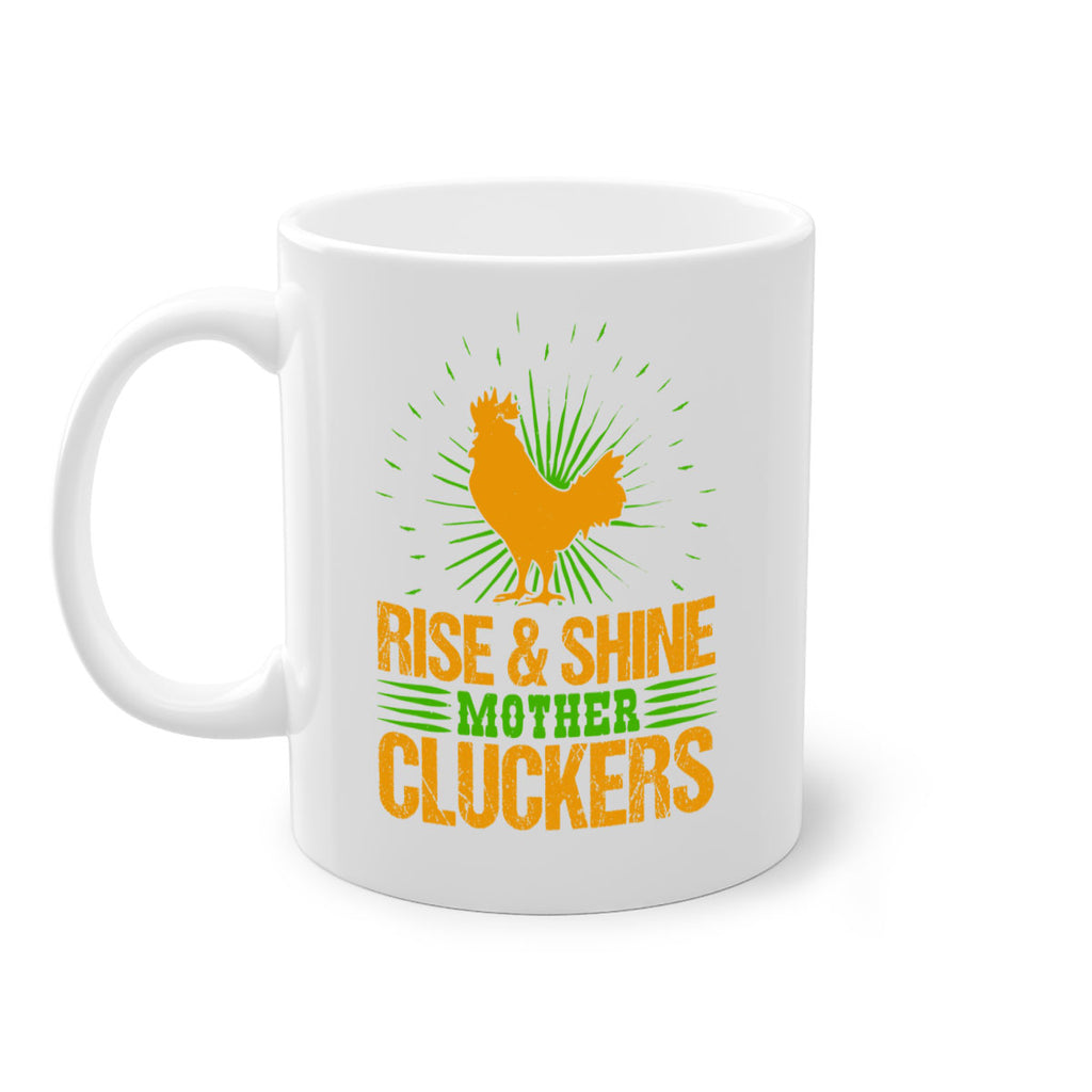 rise and shine mother cluckers 38#- Farm and garden-Mug / Coffee Cup
