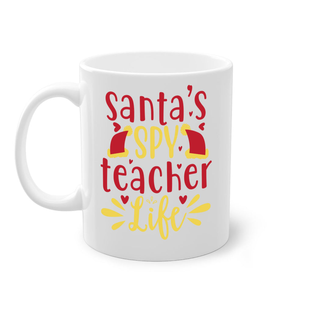 santa’s spy teacher life 12#- christmas-Mug / Coffee Cup