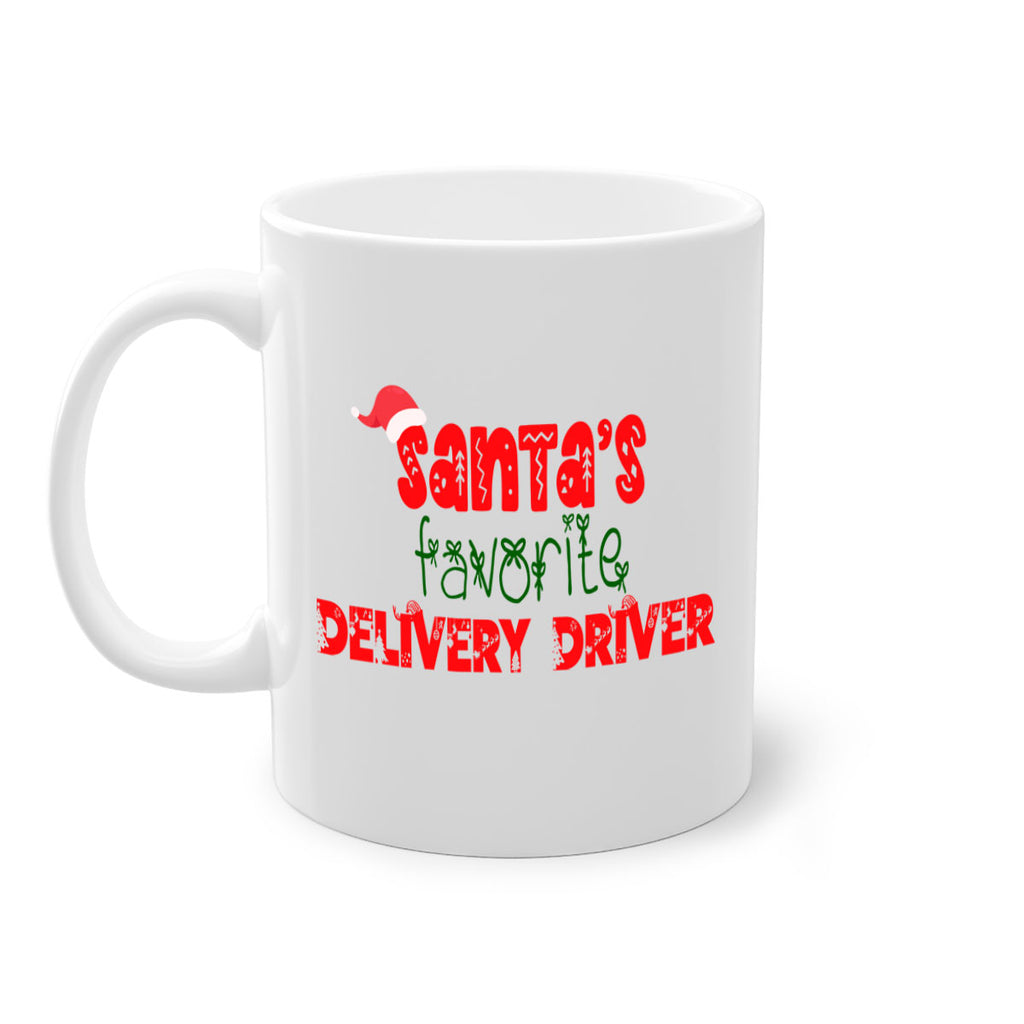 santas favorite delivery driver style 772#- christmas-Mug / Coffee Cup