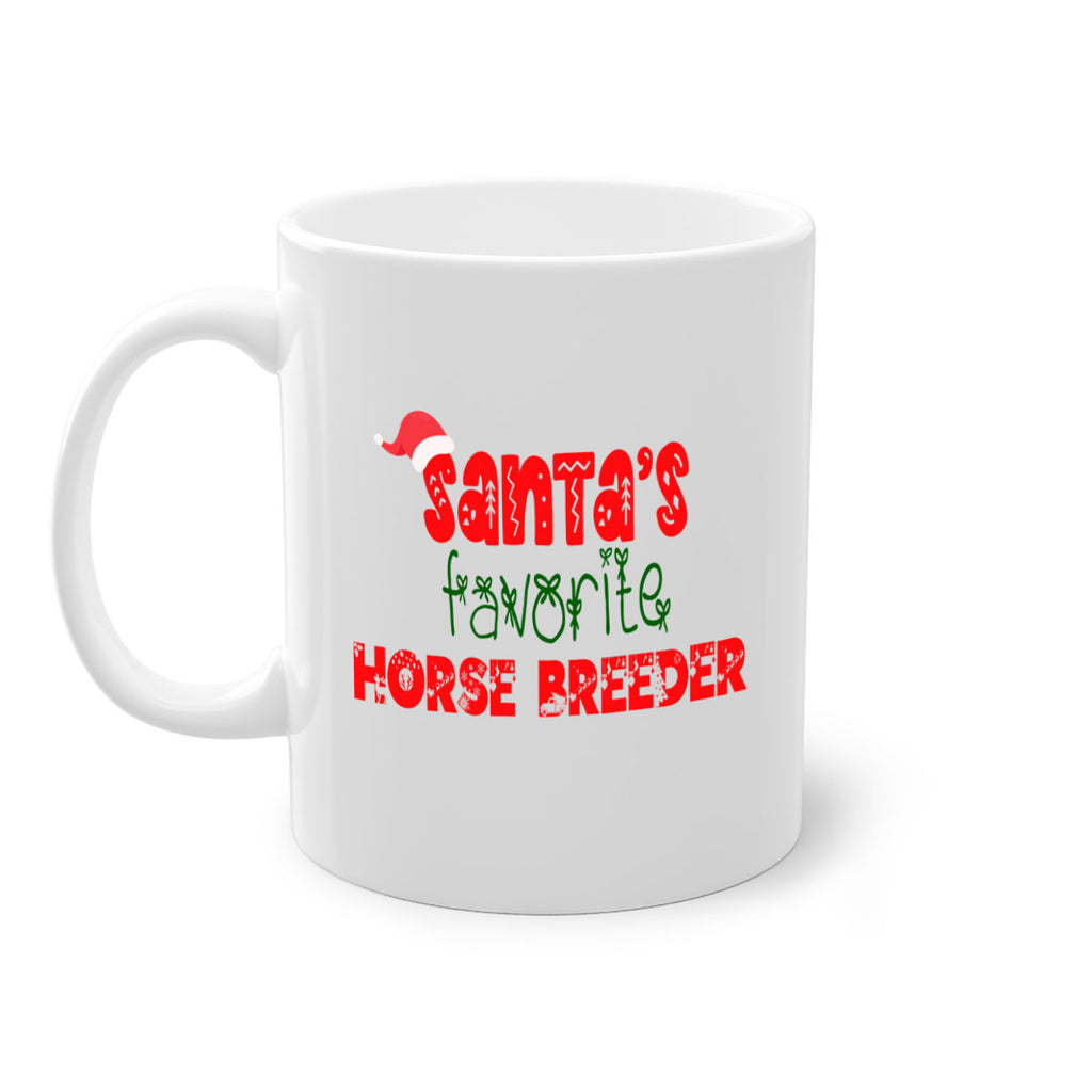 santas favorite horse breeder style 873#- christmas-Mug / Coffee Cup