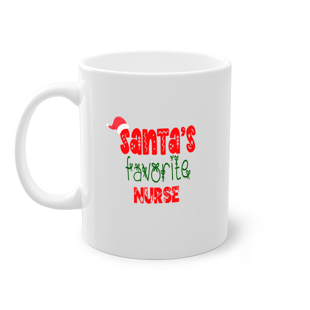 santas favorite nurse style 979#- christmas-Mug / Coffee Cup