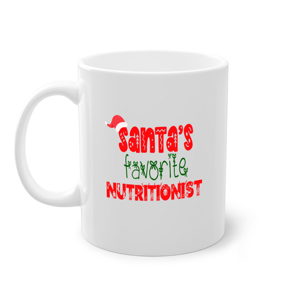 santas favorite nutritionist style 980#- christmas-Mug / Coffee Cup