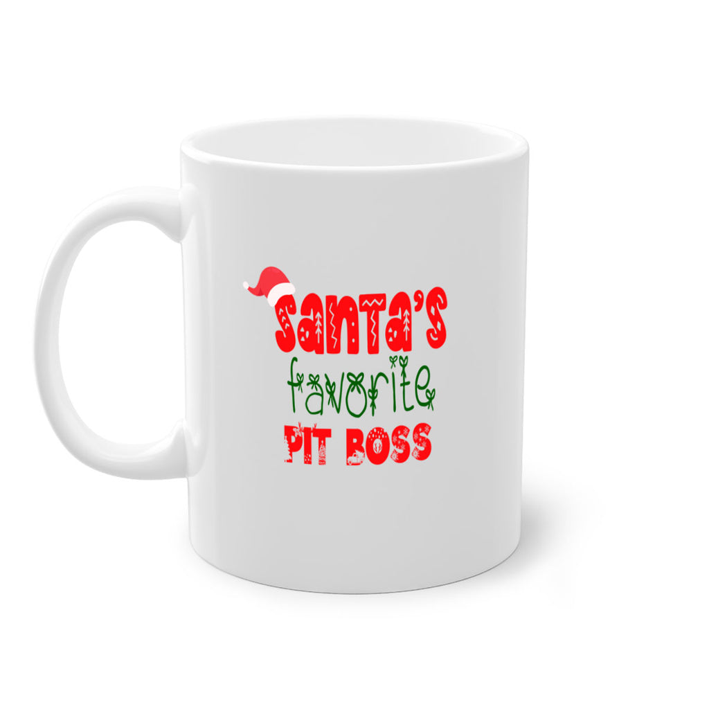 santas favorite pit boss style 1021#- christmas-Mug / Coffee Cup