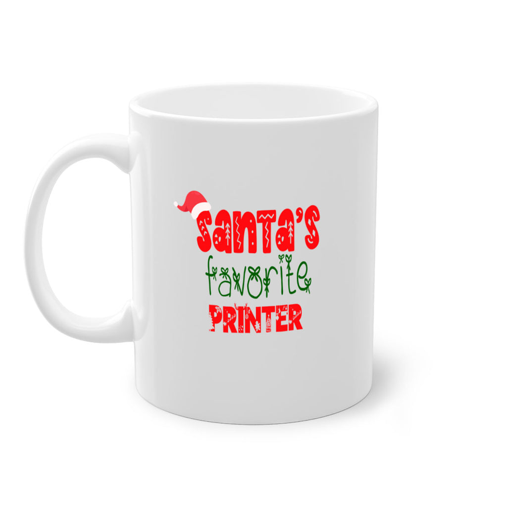 santas favorite printer style 1038#- christmas-Mug / Coffee Cup