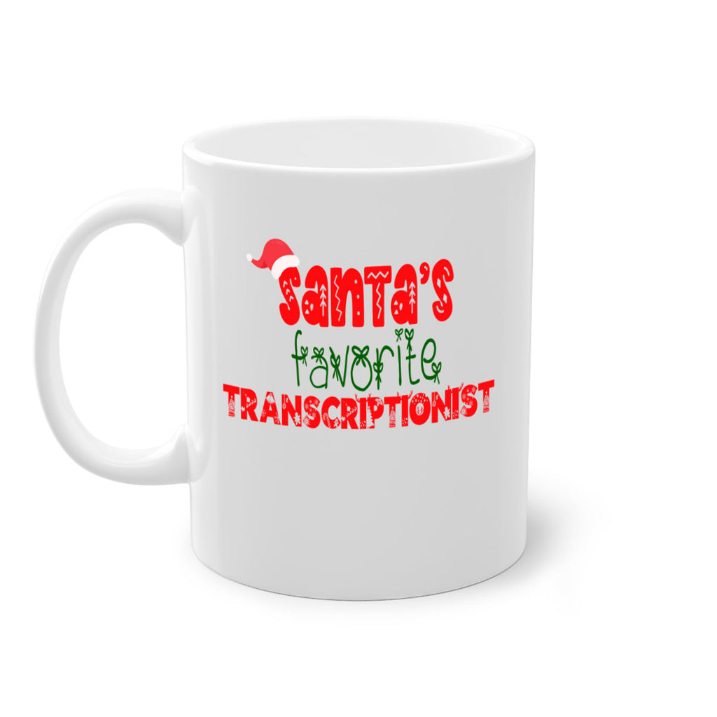 santas favorite transcriptionist style 1127#- christmas-Mug / Coffee Cup