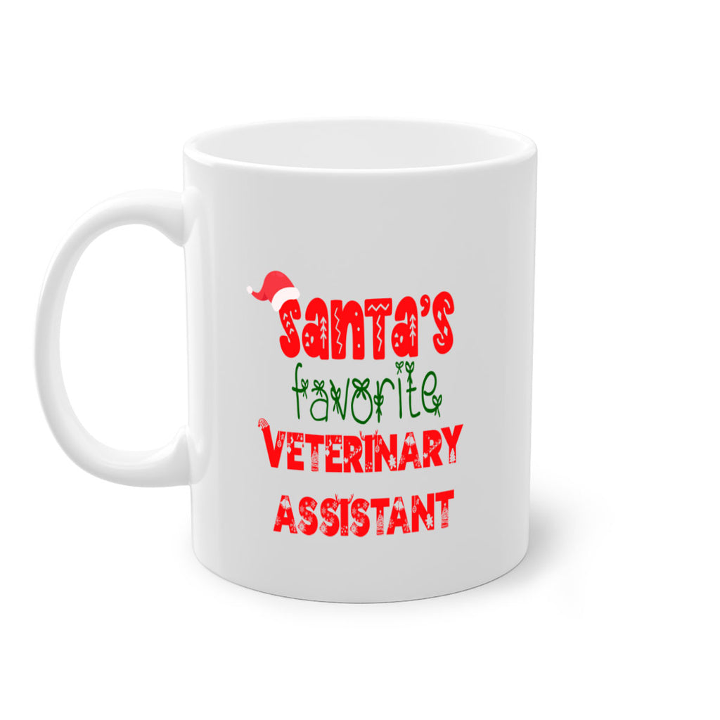 santas favorite veterinary assistant style 1146#- christmas-Mug / Coffee Cup