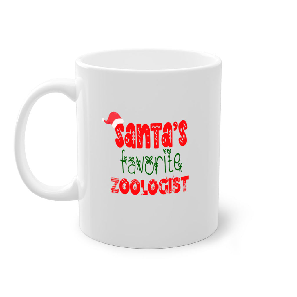 santas favorite zoologist style 1164#- christmas-Mug / Coffee Cup