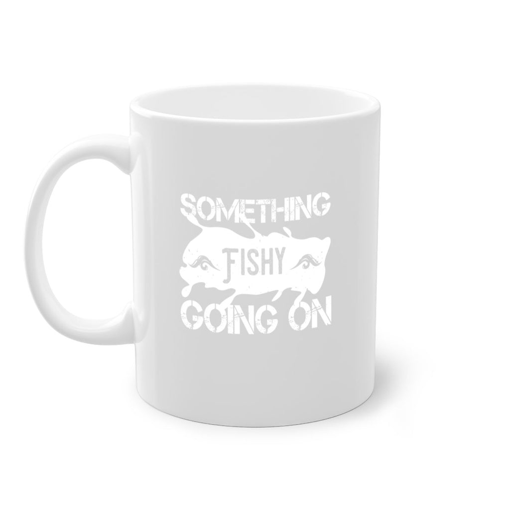 something fishy going on 235#- fishing-Mug / Coffee Cup