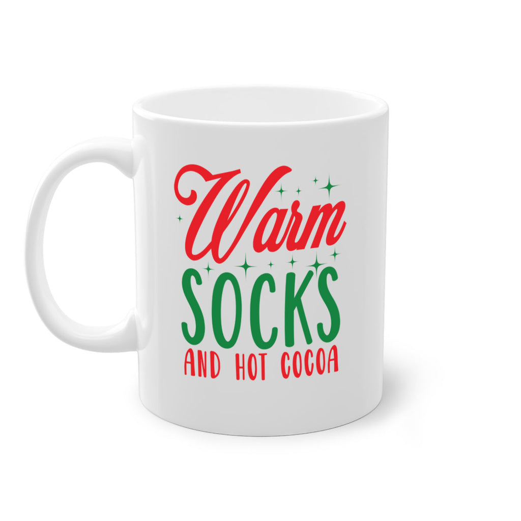 warm socks and hot cocoa style 1226#- christmas-Mug / Coffee Cup