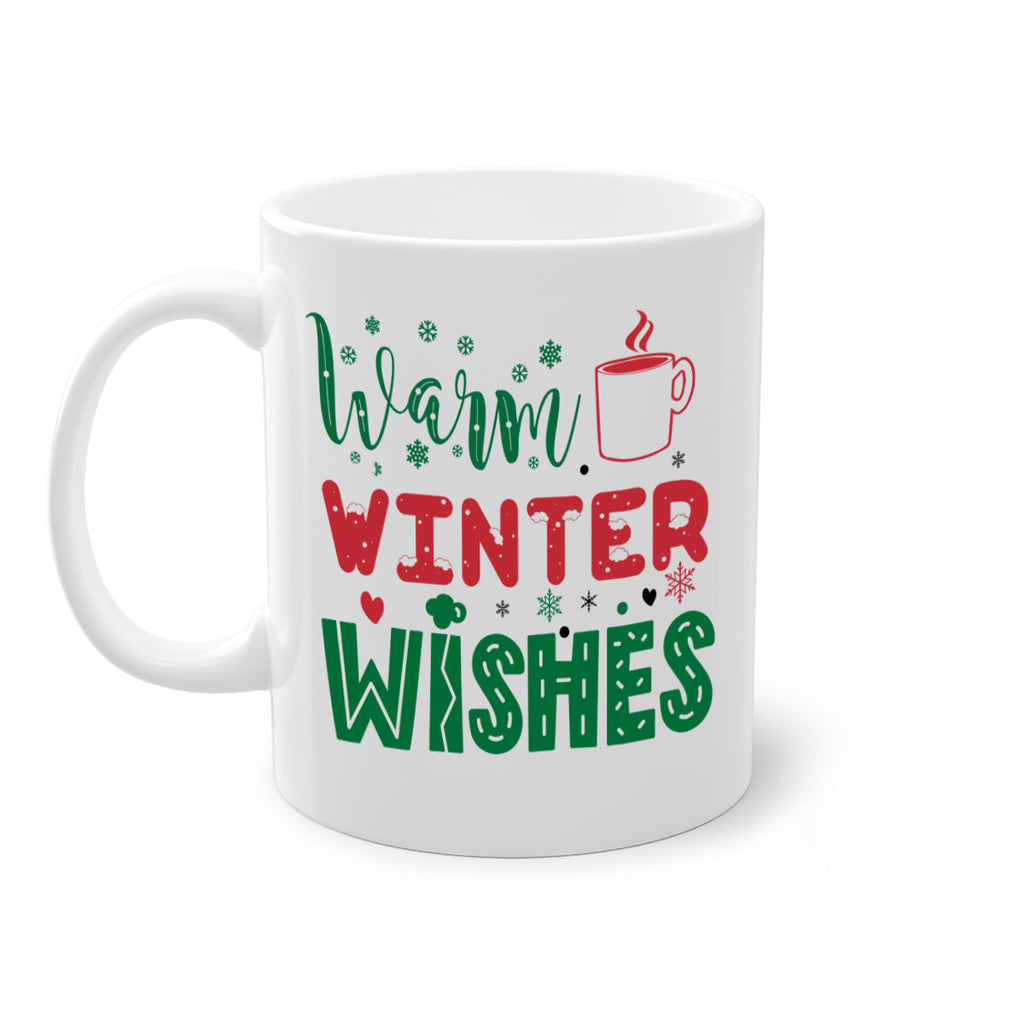 warm winter wishes style 1227#- christmas-Mug / Coffee Cup