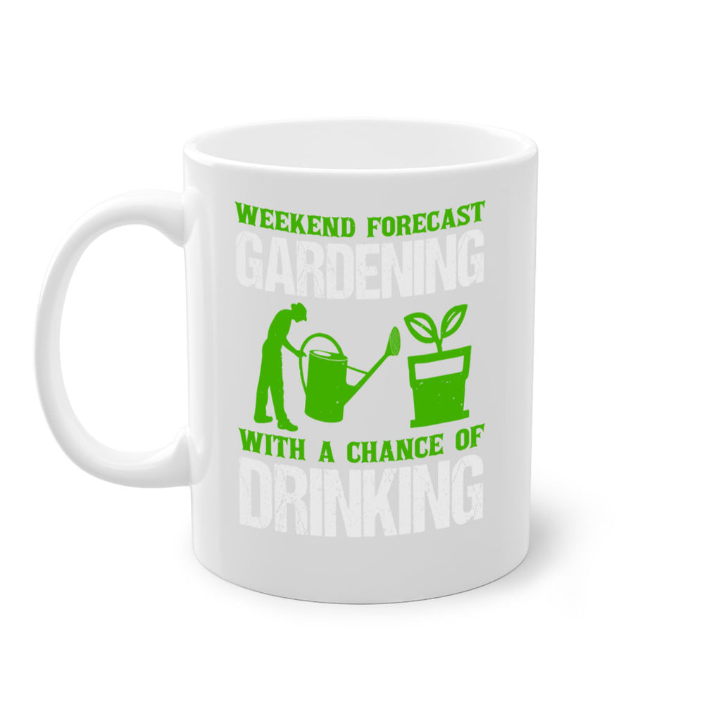 weekend forecast with a chance of 30#- Farm and garden-Mug / Coffee Cup