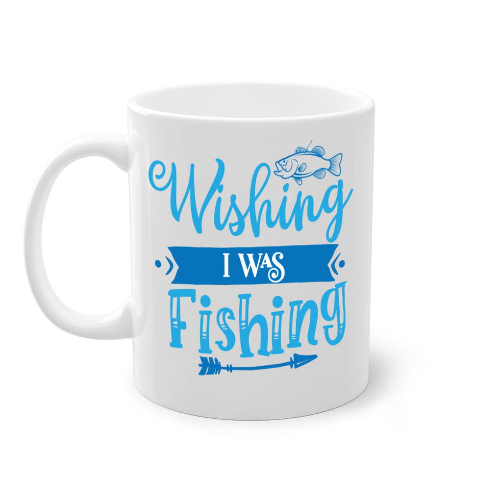 wishing i was fishing 189#- fishing-Mug / Coffee Cup