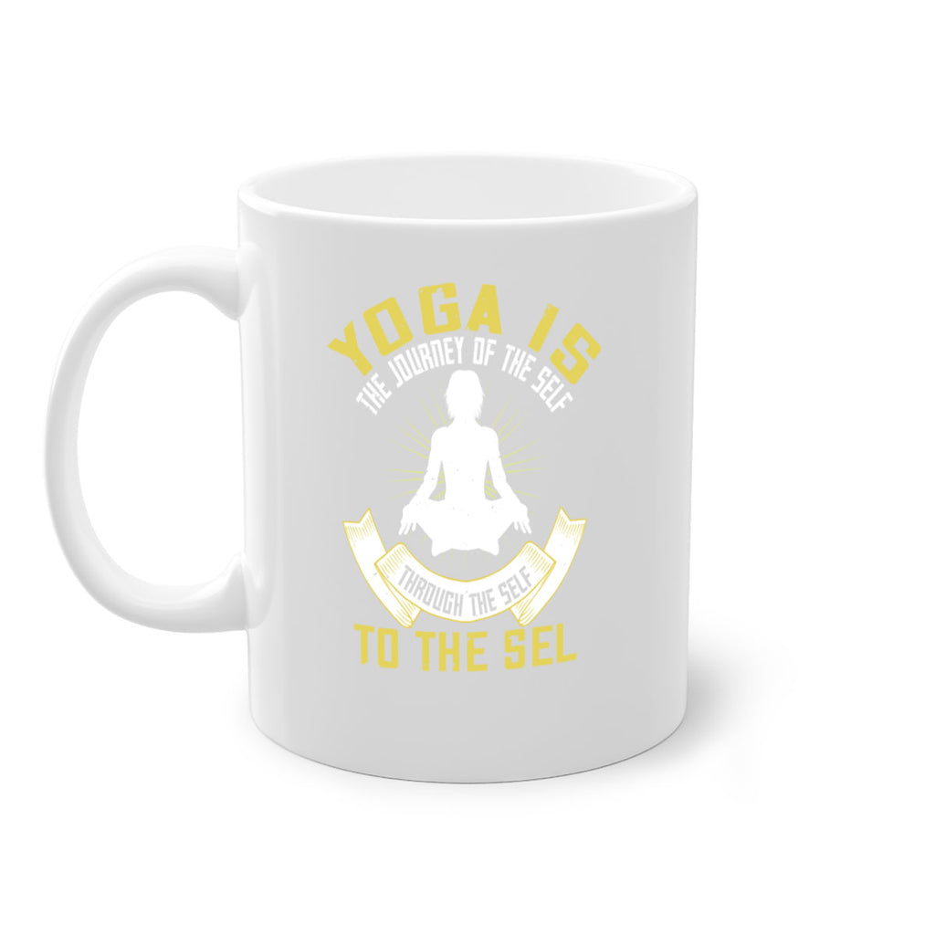yoga is the journey of the self through the self to the sel 20#- yoga-Mug / Coffee Cup
