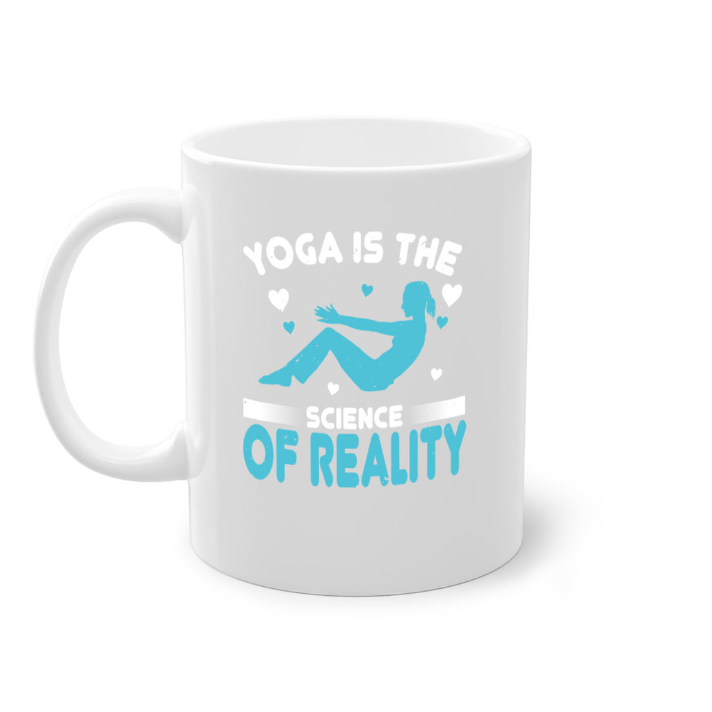 yoga is the science of reality 16#- yoga-Mug / Coffee Cup