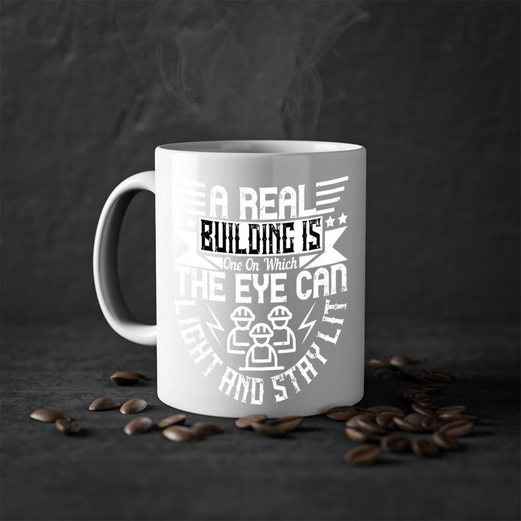 A real building is one on which the eye can light and stay lit Style 17#- Architect-Mug / Coffee Cup