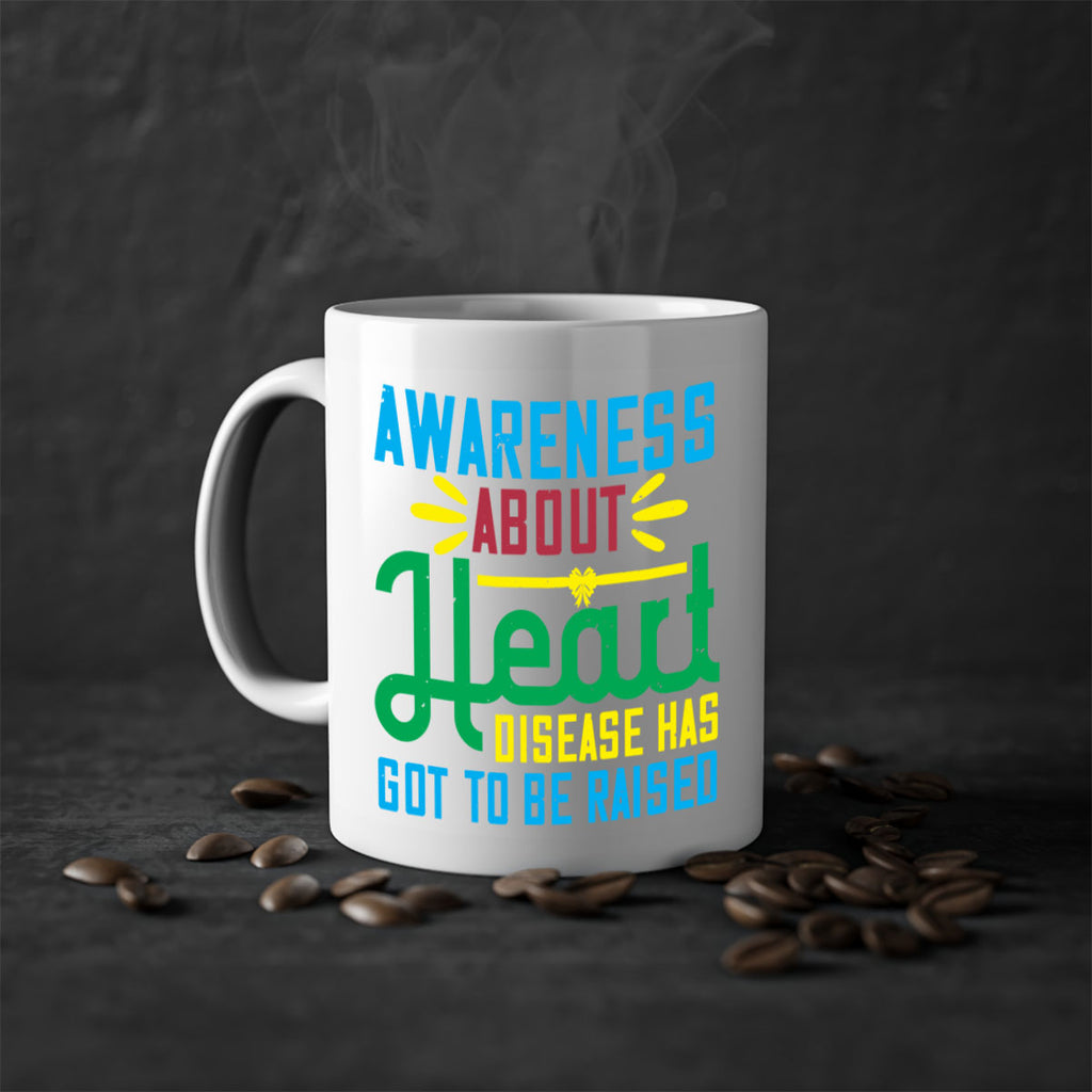 Awareness about heart disease has got to be raised Style 28#- Self awareness-Mug / Coffee Cup