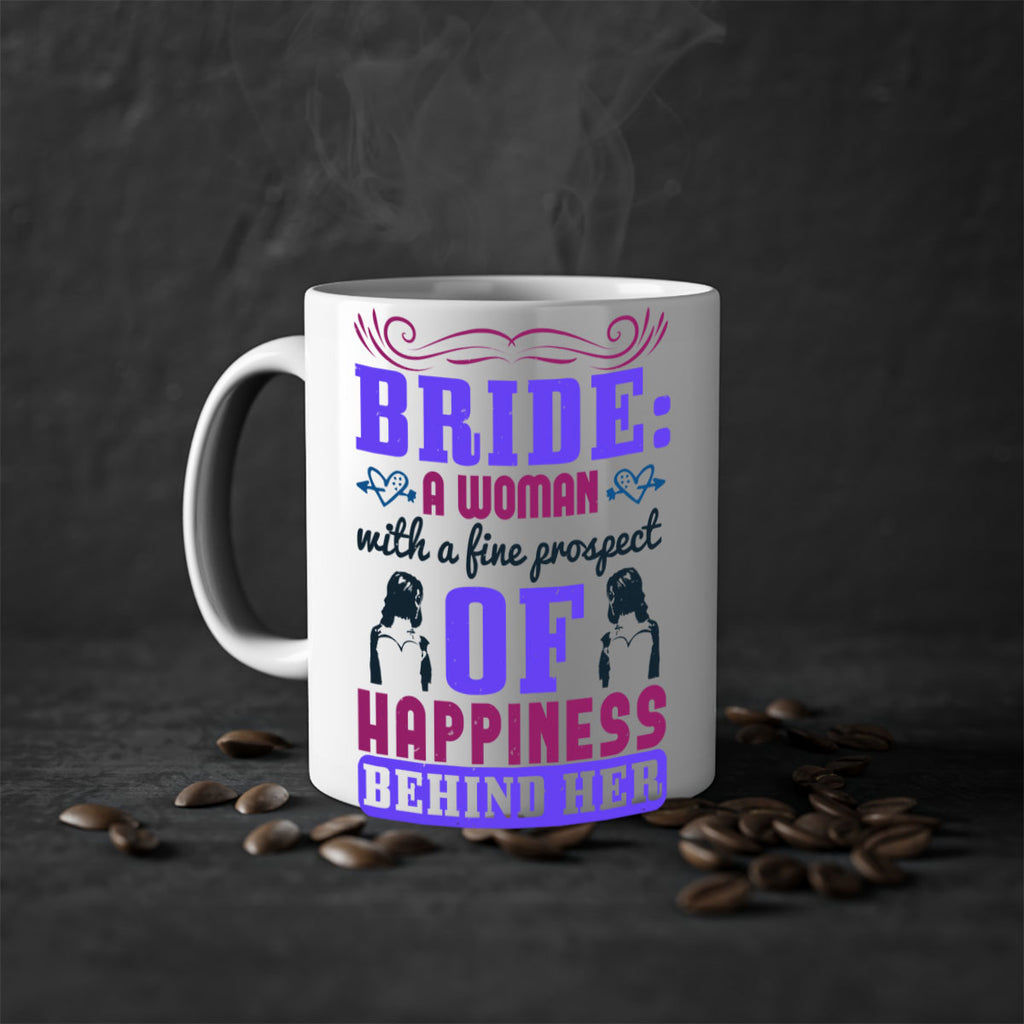 Bride A woman with a fine prospect of happiness behind her 84#- bride-Mug / Coffee Cup