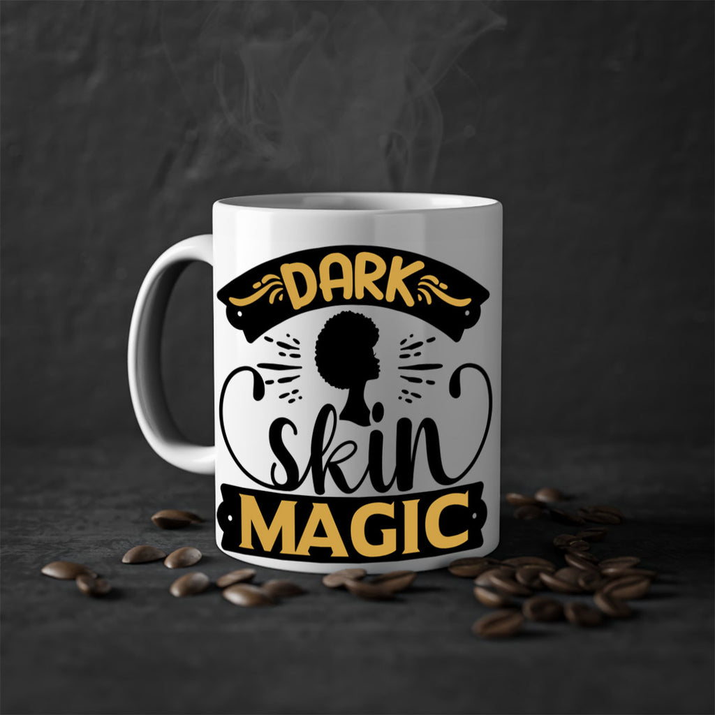 Dark skin magic Style 42#- Black women - Girls-Mug / Coffee Cup
