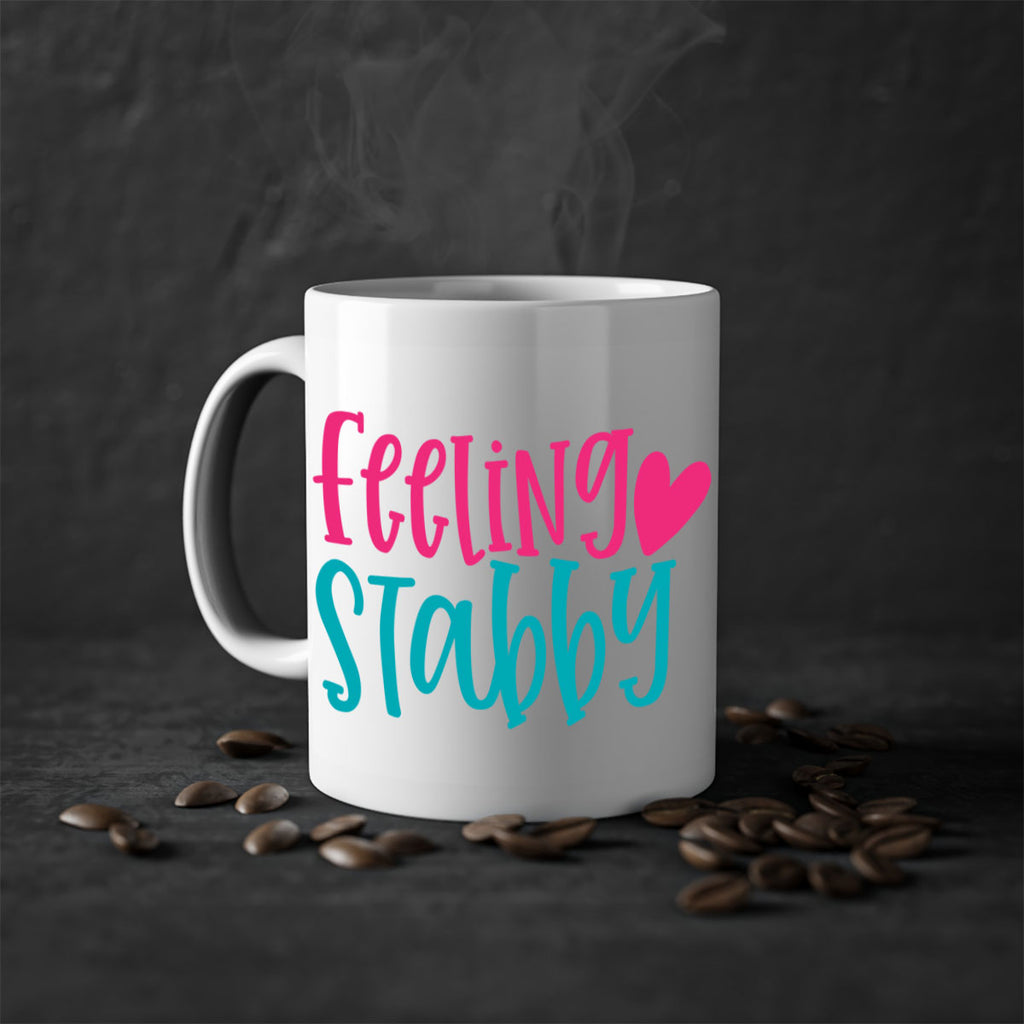 Feeling Stabby Nurse Style 386#- nurse-Mug / Coffee Cup
