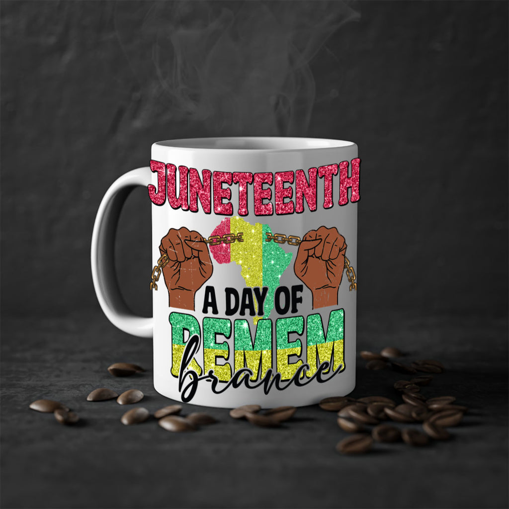 Juneteenth A Day Of Remembrance Png 9#- juneteenth-Mug / Coffee Cup