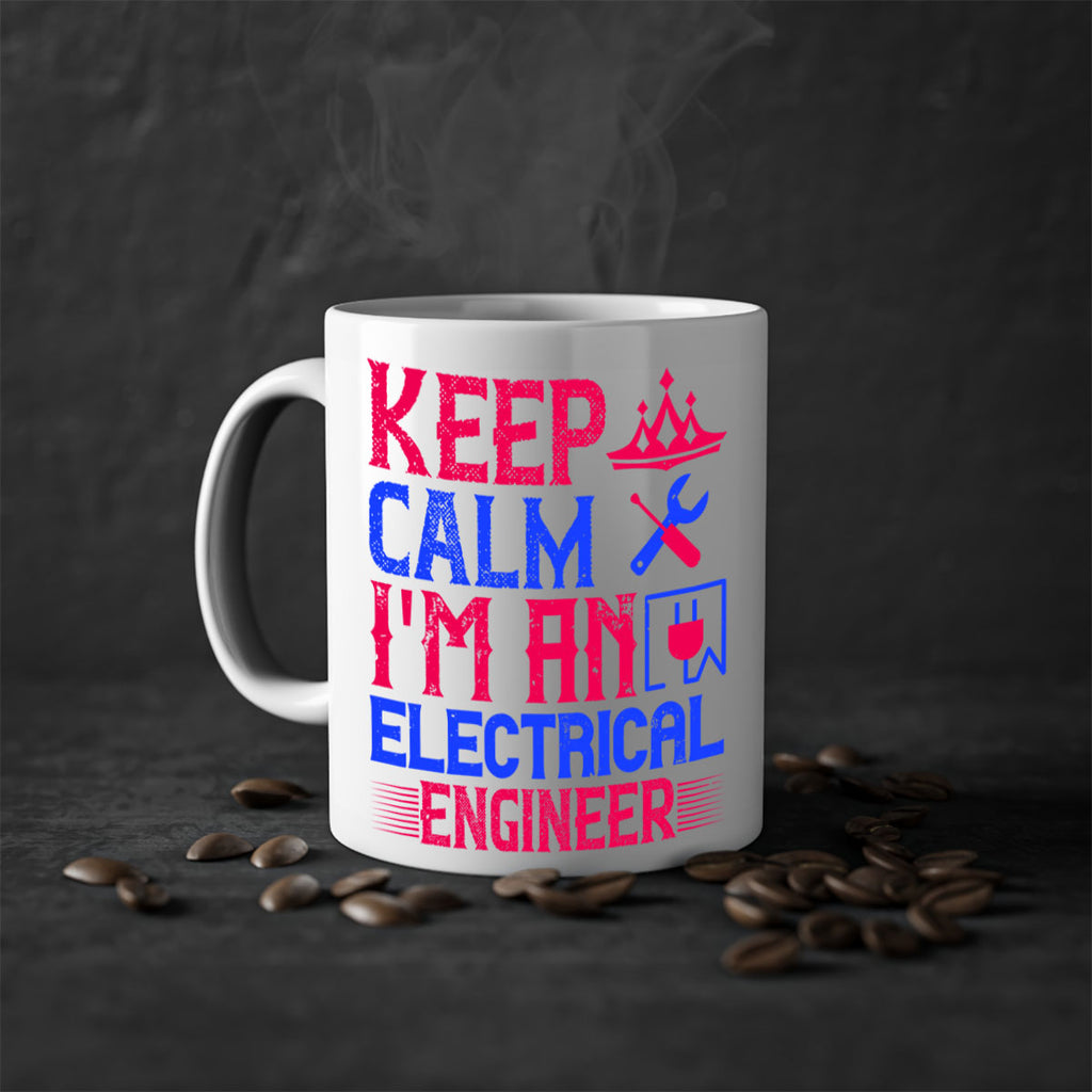 Keep clam iamelectrical engineer Style 27#- electrician-Mug / Coffee Cup