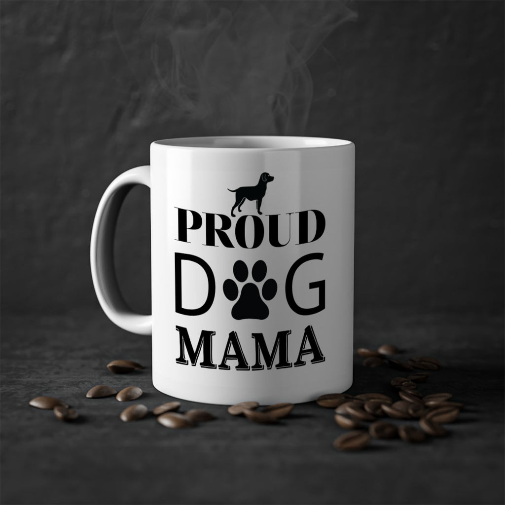 Proud Dog Mama Style 3#- Dog-Mug / Coffee Cup