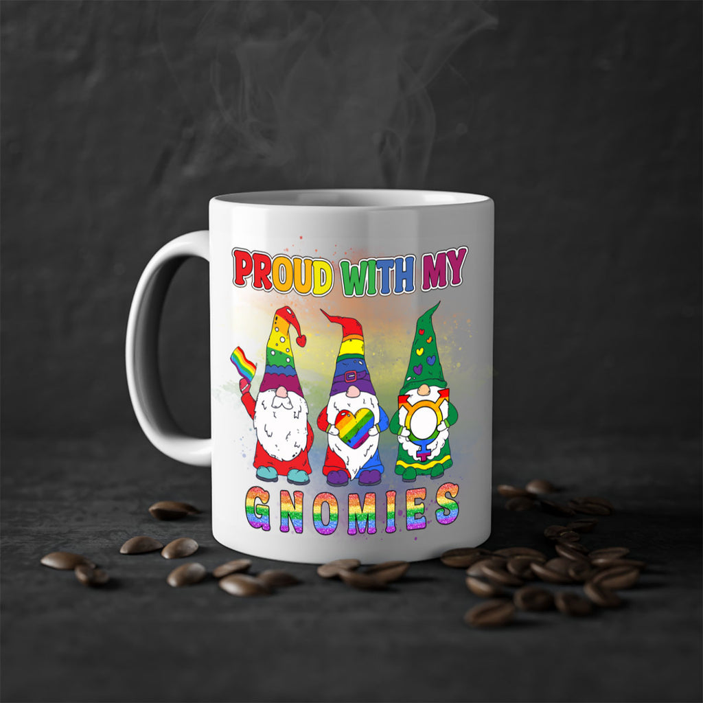 Proud With My Gnomies Lgbt Q Gnomes Png 43#- lgbt-Mug / Coffee Cup