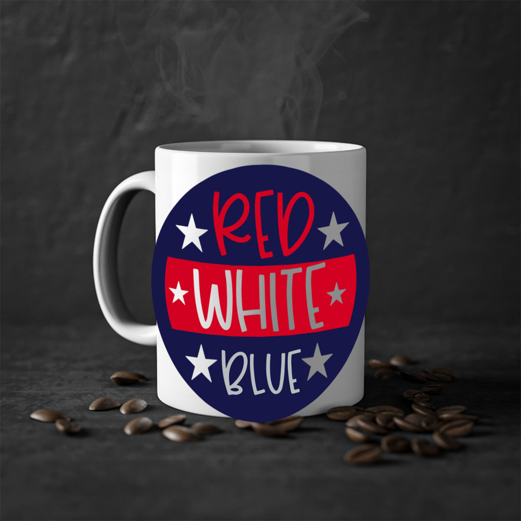 Red White Blue Style 170#- 4th Of July-Mug / Coffee Cup