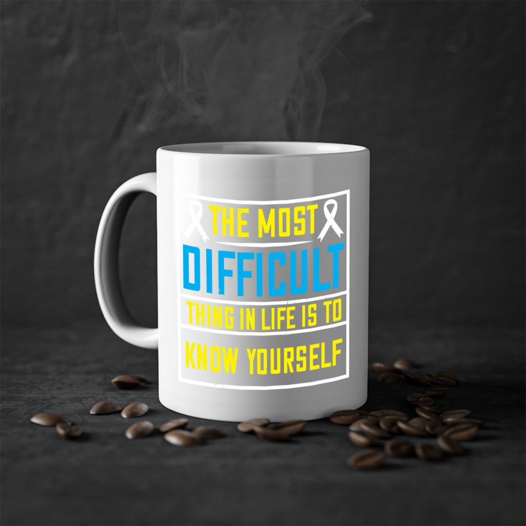 The most difficult thing in life is to know yourself Style 16#- Self awareness-Mug / Coffee Cup