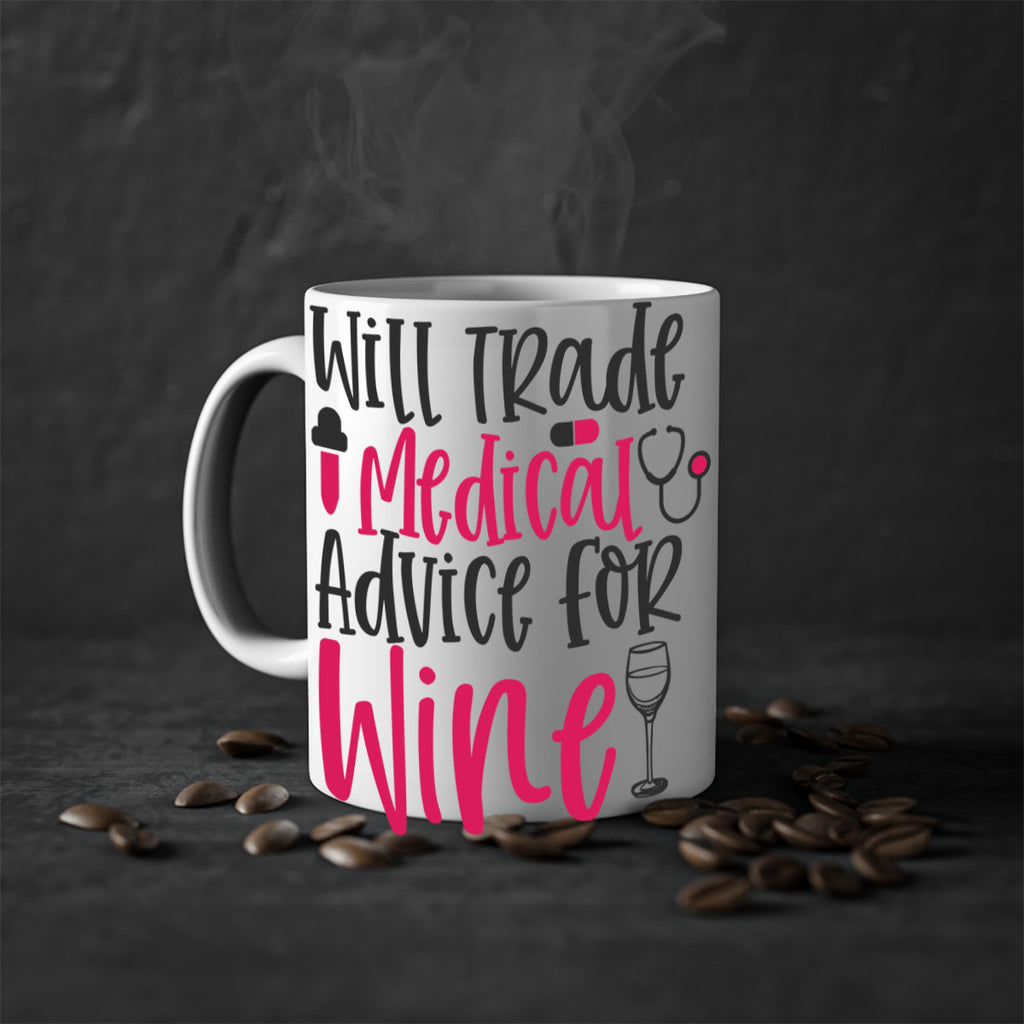 Will Trade Medical Advice for Wine Style Style 9#- nurse-Mug / Coffee Cup