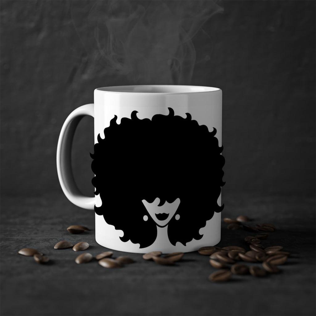 afro woman64#- Black women - Girls-Mug / Coffee Cup