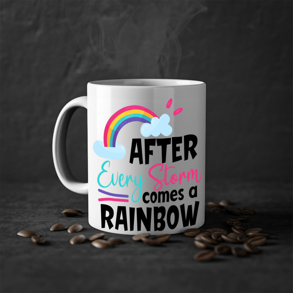after every storm comes a rainbow Style 291#- baby2-Mug / Coffee Cup