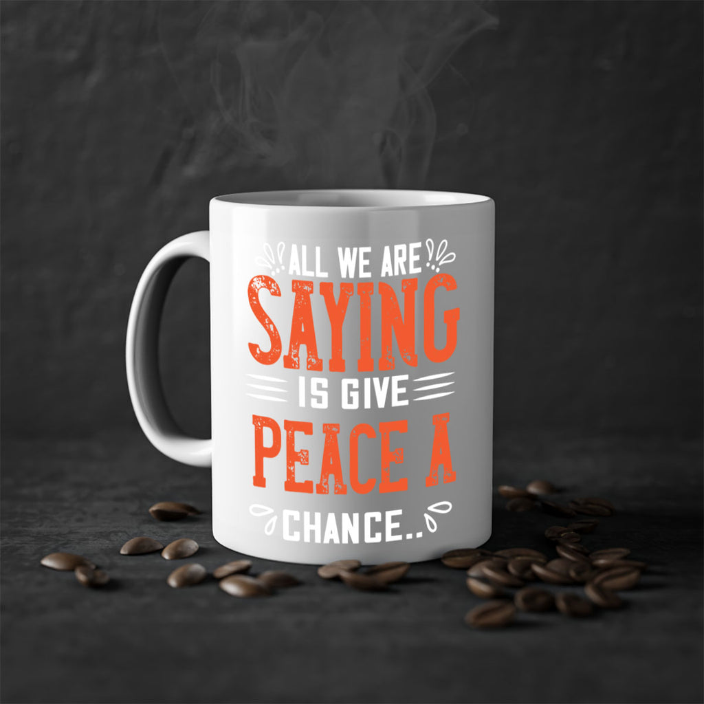 all we are saying 128#- vegan-Mug / Coffee Cup