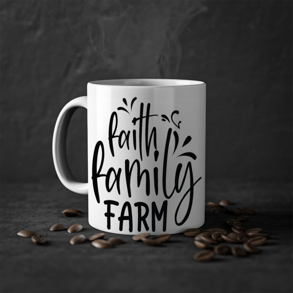 faith family farm 44#- Family-Mug / Coffee Cup