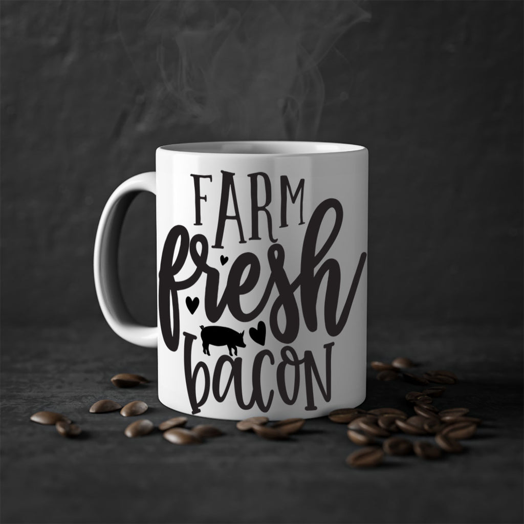 farm fresh bacon 106#- kitchen-Mug / Coffee Cup