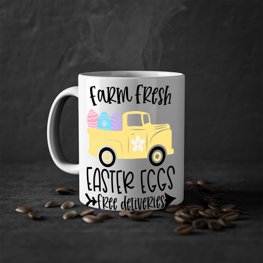 farm fresh easter eggs 46#- easter-Mug / Coffee Cup