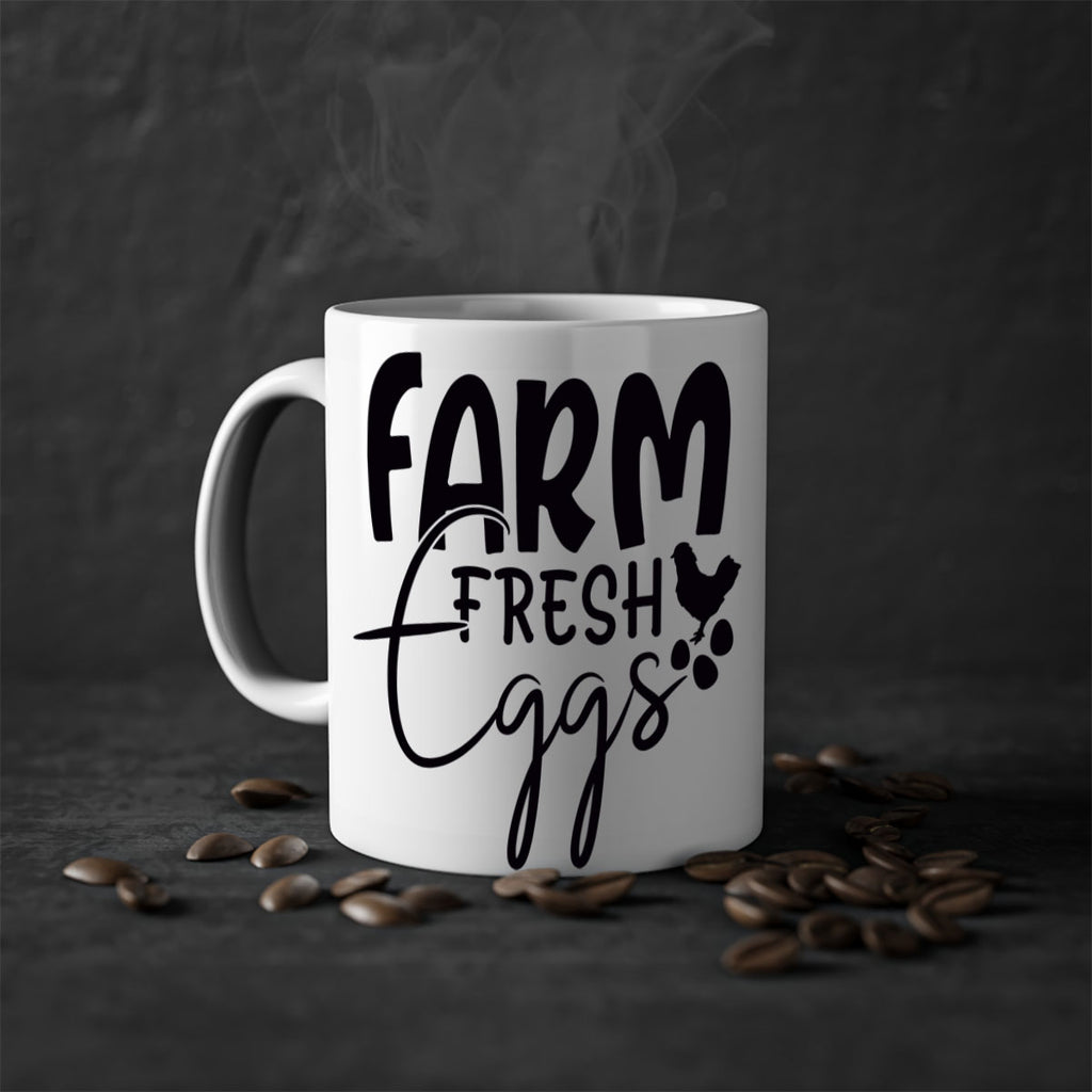 farm fresh eggs 103#- kitchen-Mug / Coffee Cup