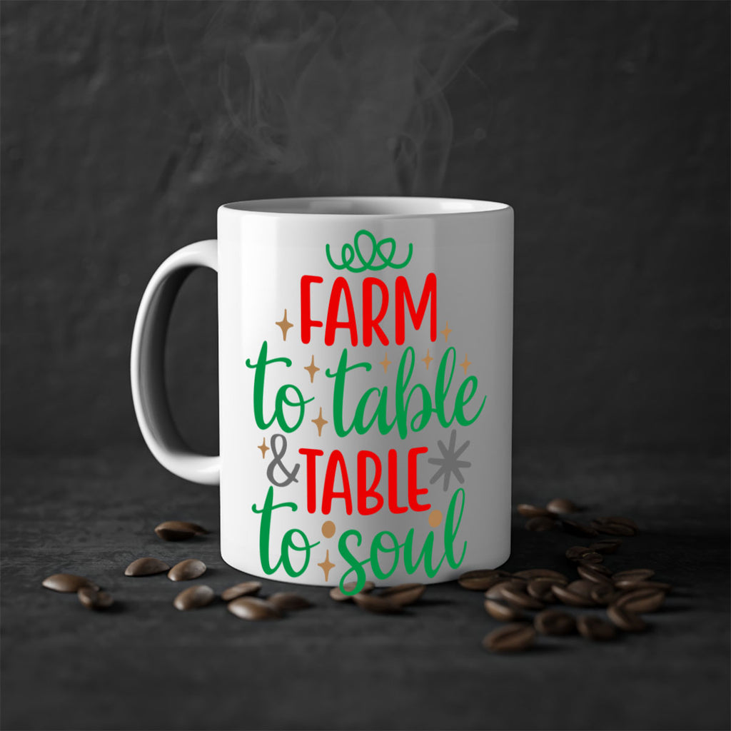 farm to table & table to soul style 209#- christmas-Mug / Coffee Cup