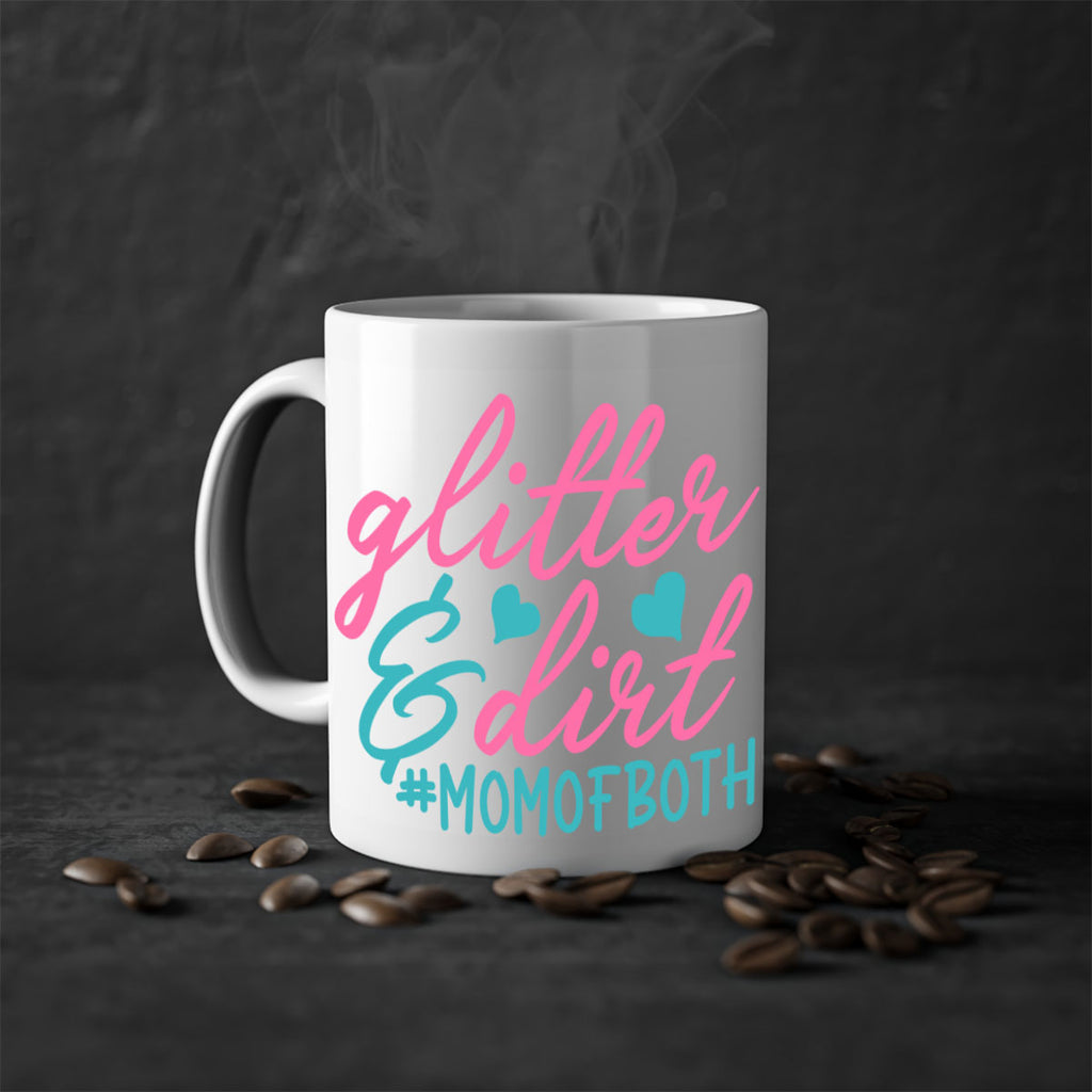 glitter dirt momofboth 345#- mom-Mug / Coffee Cup